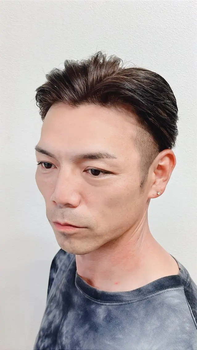 ミディアム ヘアアレンジ メンズ 千佳 CHIKAのヘアスタイル