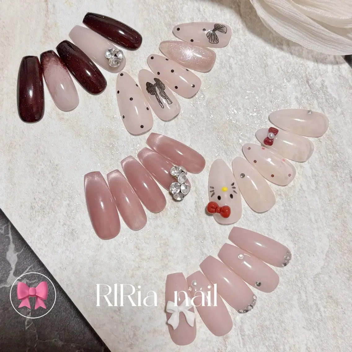 ネイル 🎀RIRia nail🎀のネイルデザイン