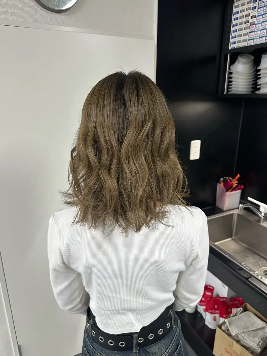 ミディアム ヘアアレンジ カラーモデル 🌈SYOU🌈のヘアスタイル