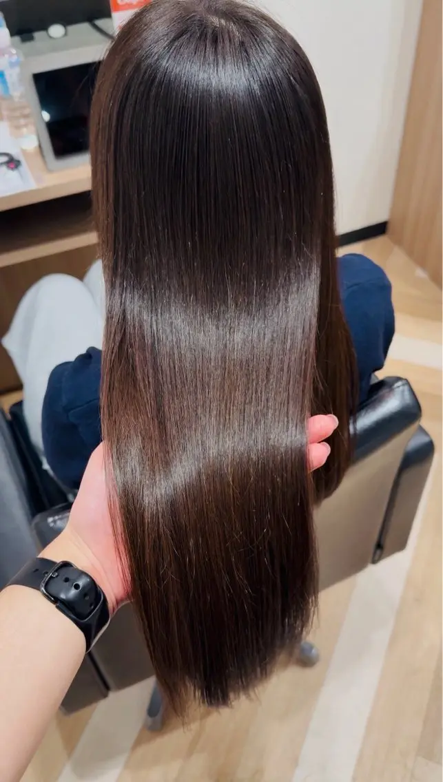 セットメニュー🫧美髪✨髪質改善ポテンツァ＋シングルカラー✨の写真