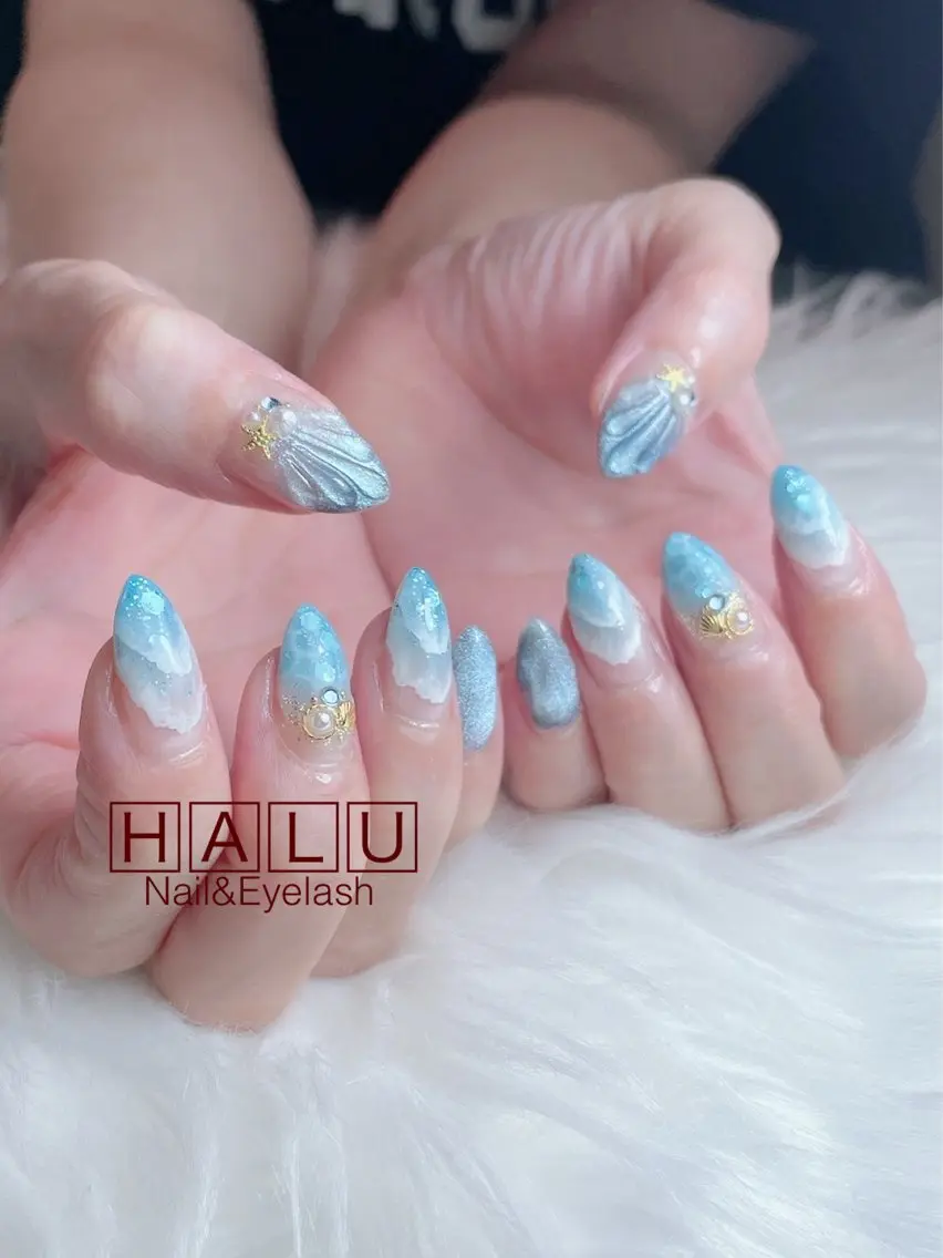 ネイル ハンドネイル フットネイル HALU ハルのネイルデザイン