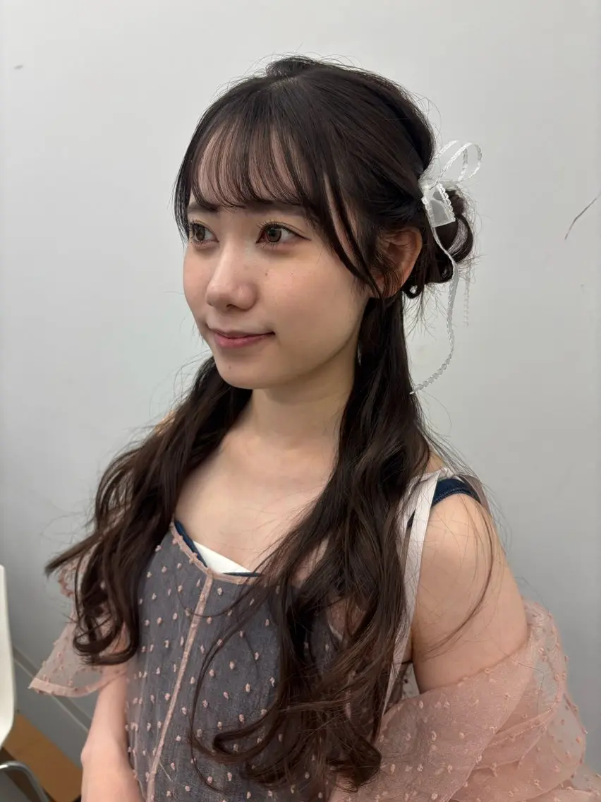 ヘアアレンジ 🌸銀座No.1パー マ🌸いでいあやのヘアスタイル