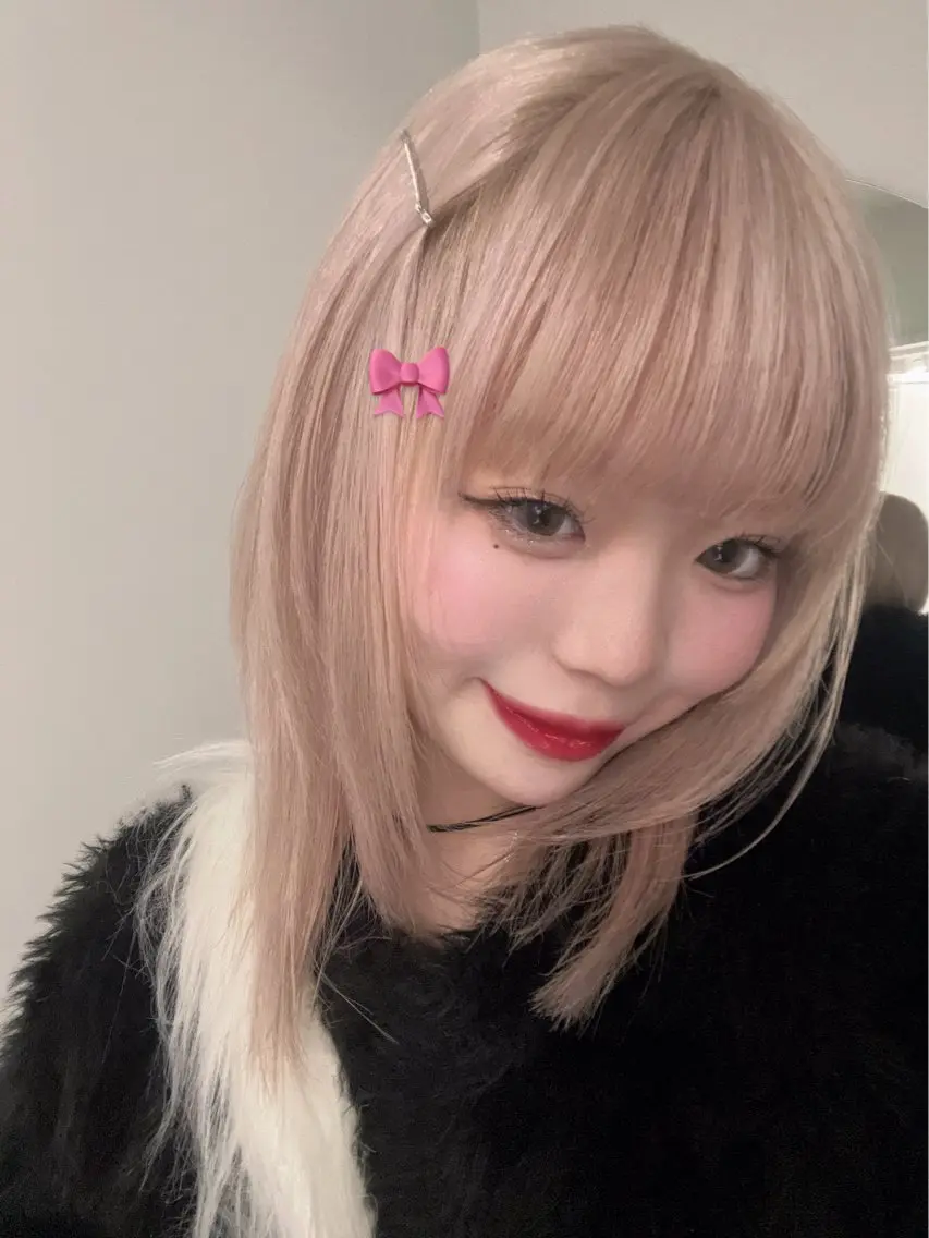 セミロング カラー ブリーチ ピンクカラー ヘアカラー トリートメント 🍬カラー特化🍬 Kirari🪄のヘアスタイル