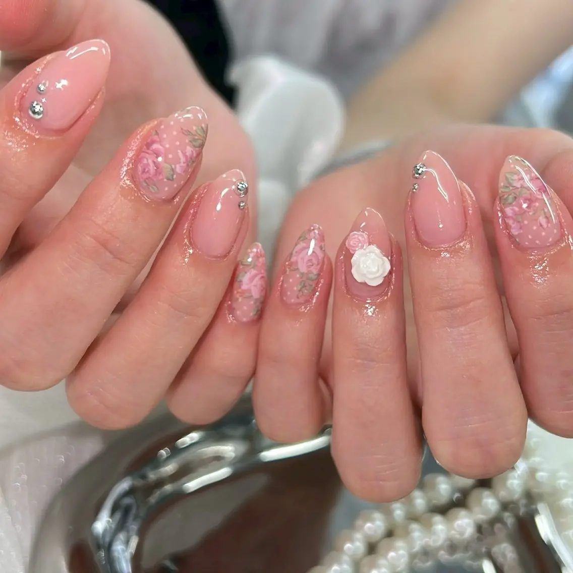 ネイル ハンドネイル tener Luna🧚のネイルデザイン