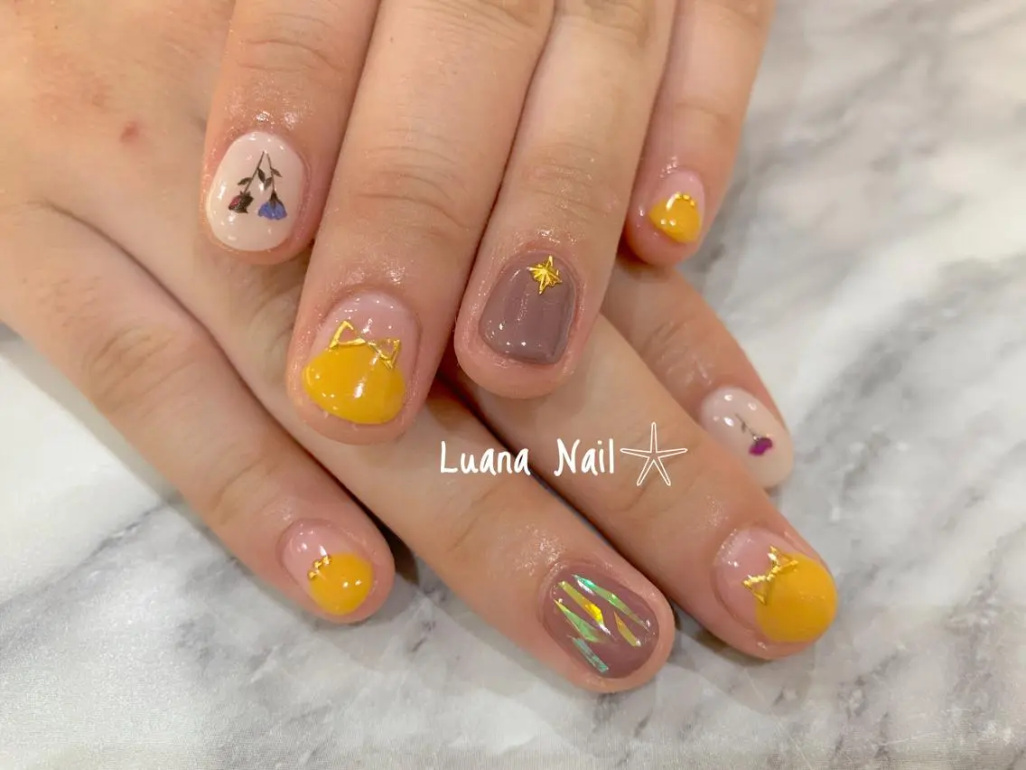 ネイル ハンドネイル BeauJu by Luana Nailのネイルデザイン