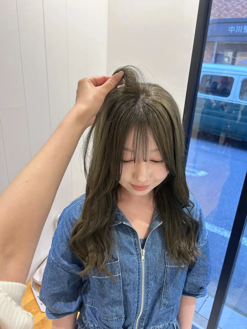 ロング カラー ヘアカラー ブリーチなしWカラー ／レイヤー🎀マリノのヘアスタイル