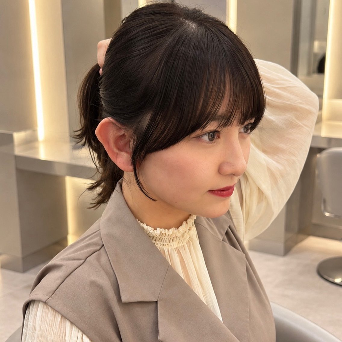ミディアム レイヤー🪽髪質改善 🍥amikaのヘアスタイル