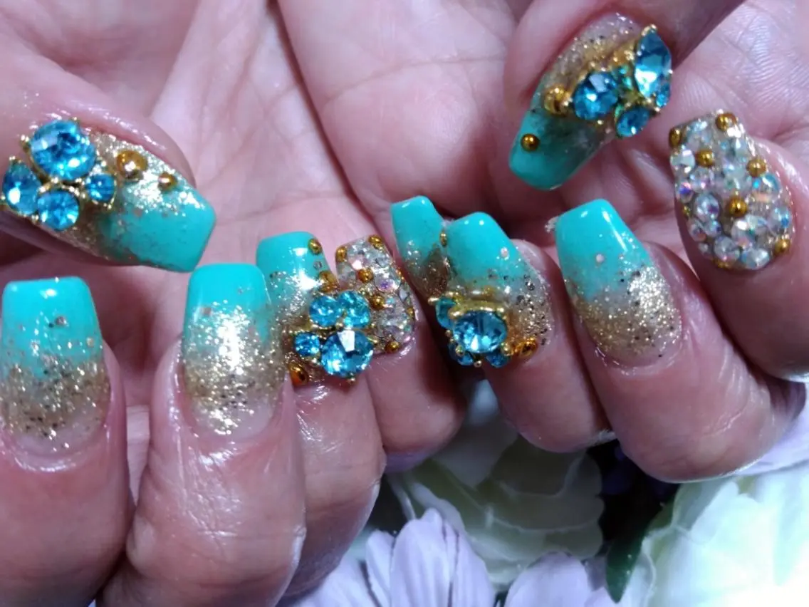 ネイル ジェルネイル 持ち込み ハンドネイル chakky nailsのネイルデザイン