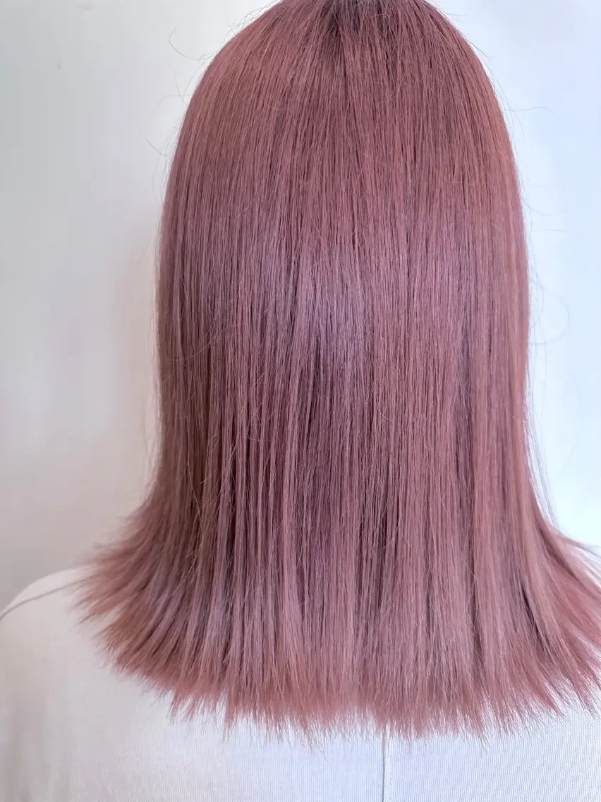 カラー ピンクカラー モードケイズブリエ komatsu✂︎のヘアスタイル