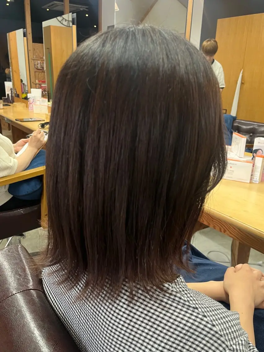 【✂️清潔感カット×似合わせカラー👱🏻♂️👩🏻🎨】ファッションカラー、白髪染めどちらでも可能です🙆♀️の写真