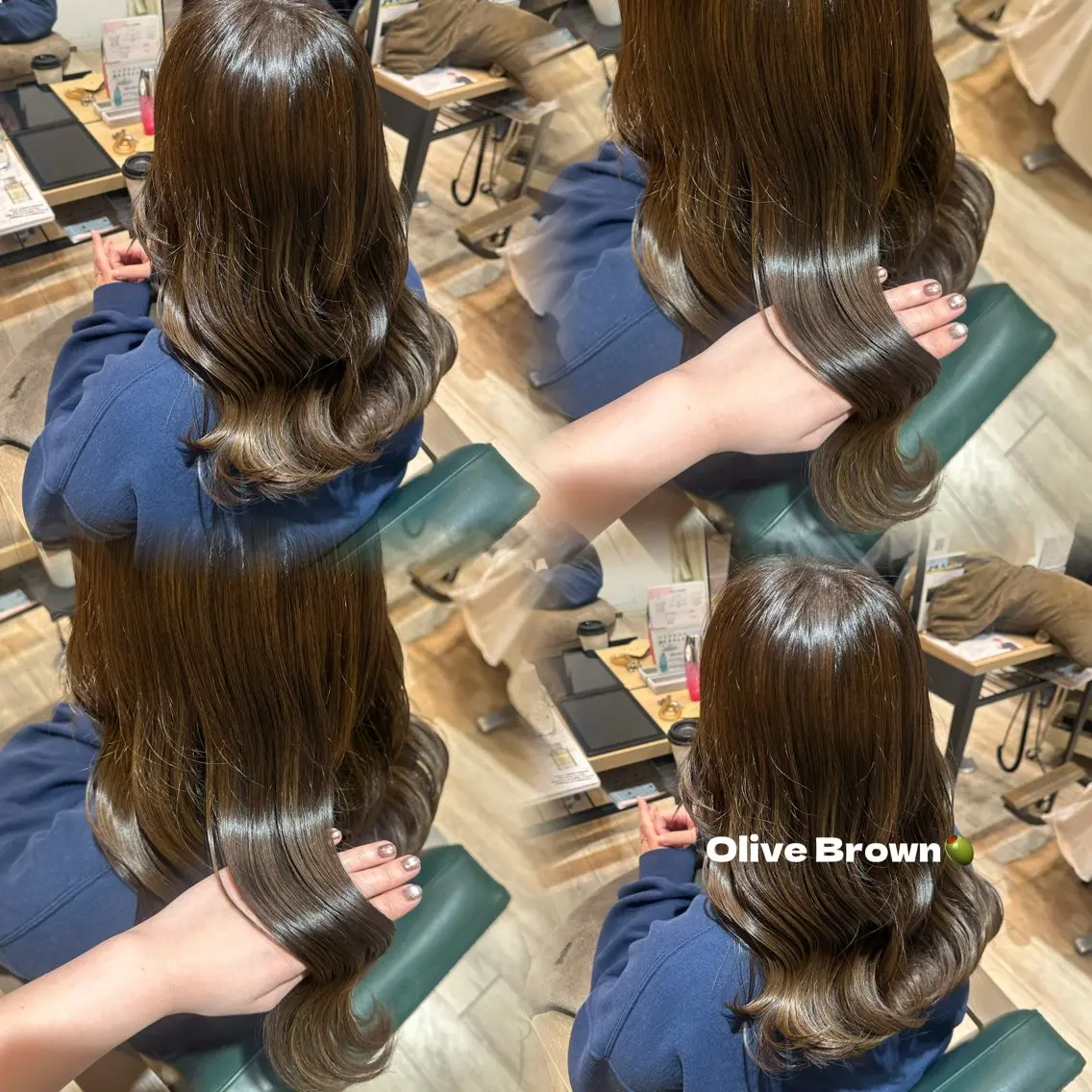 【人気Ｎｏ．1】レディース限定🎀🫧透明感カラー➕似合わせカット✂️（3cm以上）➕Aujuaトリートメント✨️の写真