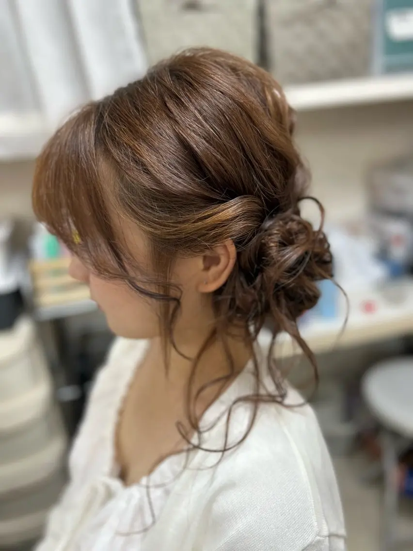 ヘアアレンジ へアセット/心斎橋 支持率No.1✨🌈のヘアスタイル