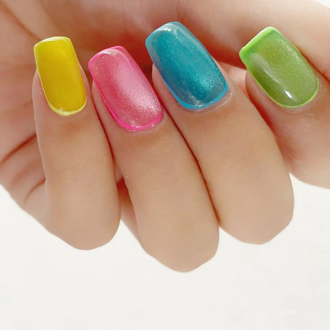 ネイル マグネットネイル ハンドネイル nail 6.のネイルデザイン