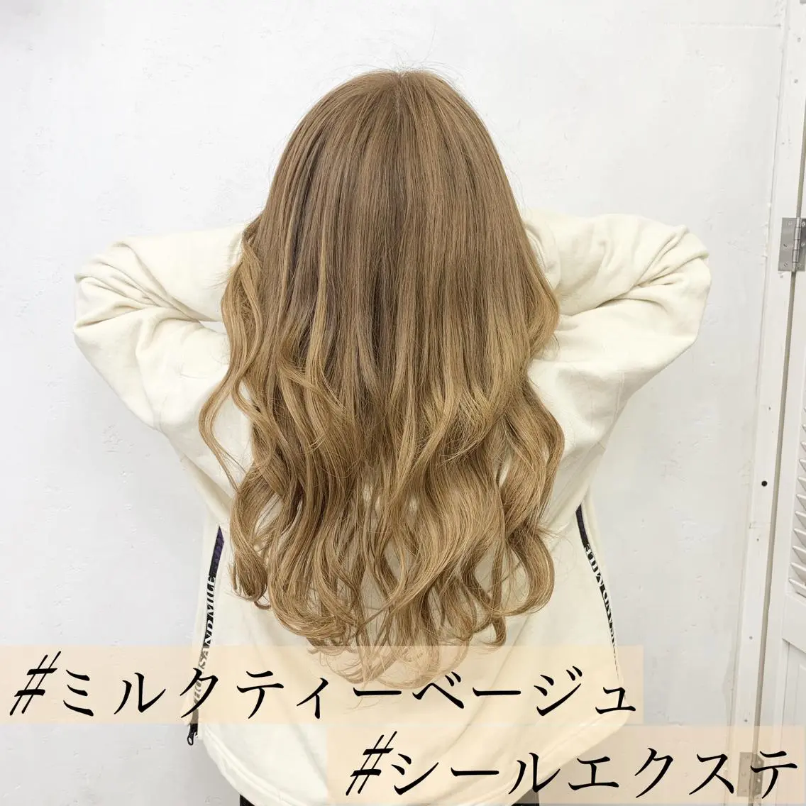 ロング カラー ヘアアレンジ ダブルカラー ヘアカラー TATSUYA アートディレクターのヘアスタイル