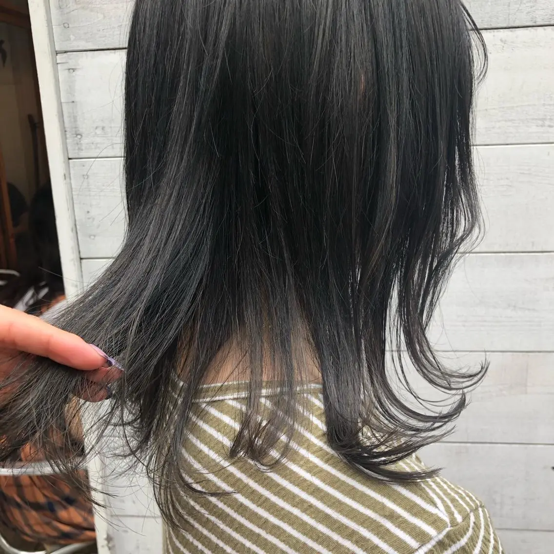 ミディアム カラー 🌷nanase🌷 gally hairのヘアスタイル