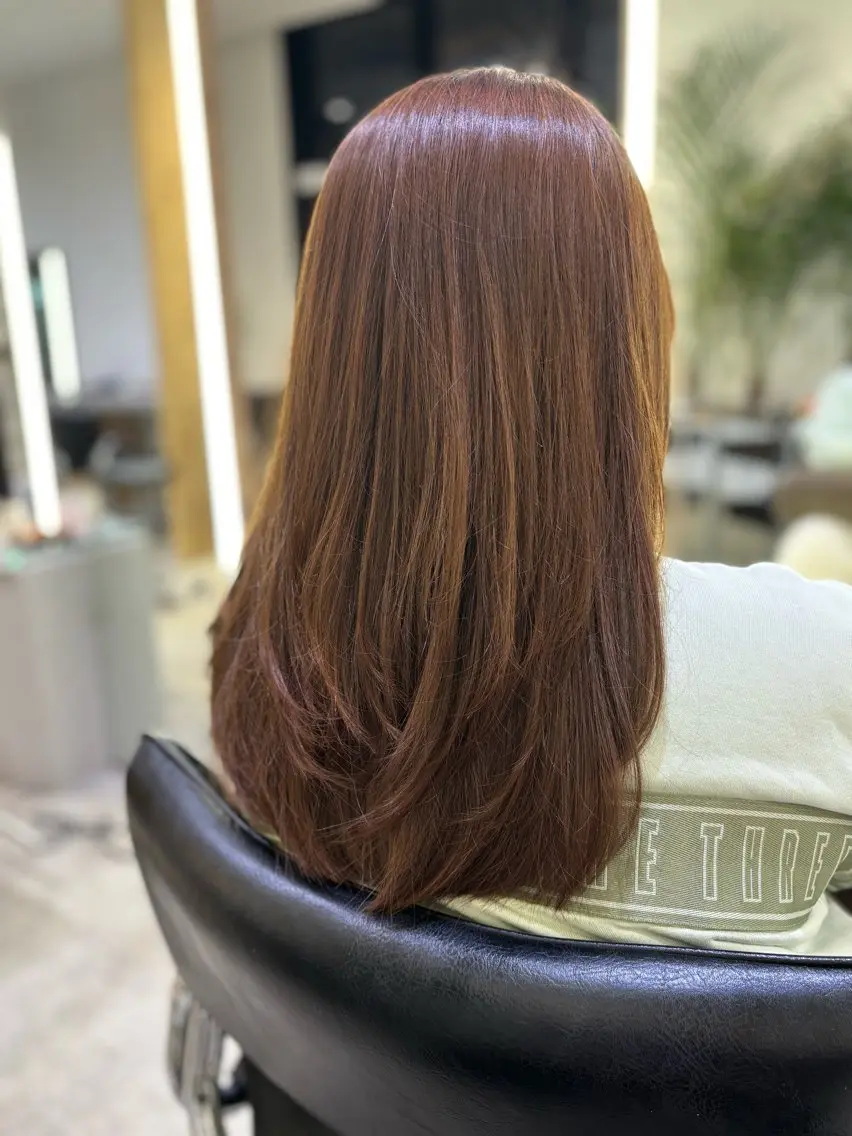 セミロング MINXplus 🎀須藤萌のヘアスタイル