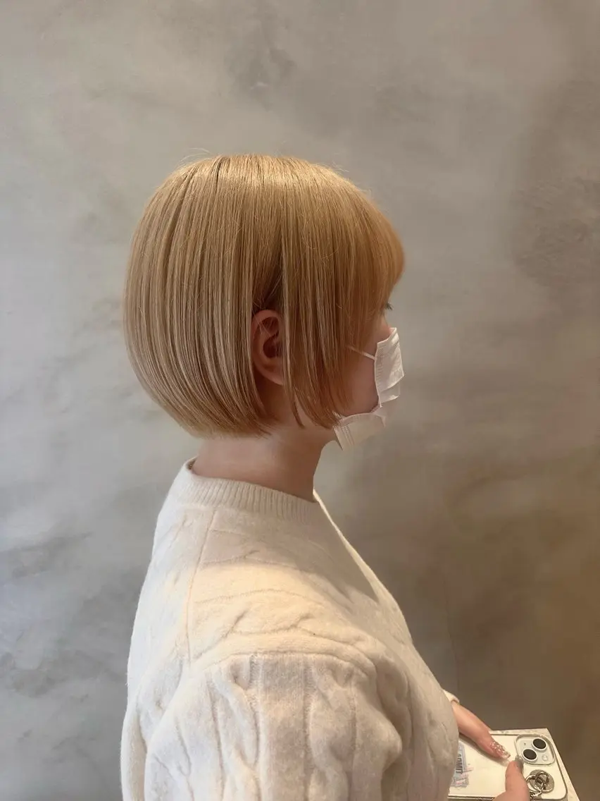 ショート ショートボブ ボブ ショートヘア YU-KI 🐈‍⬛のヘアスタイル