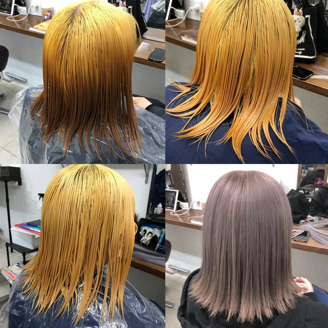 カラー 最高級エクステ /羽エクステ白石宇由のヘアスタイル