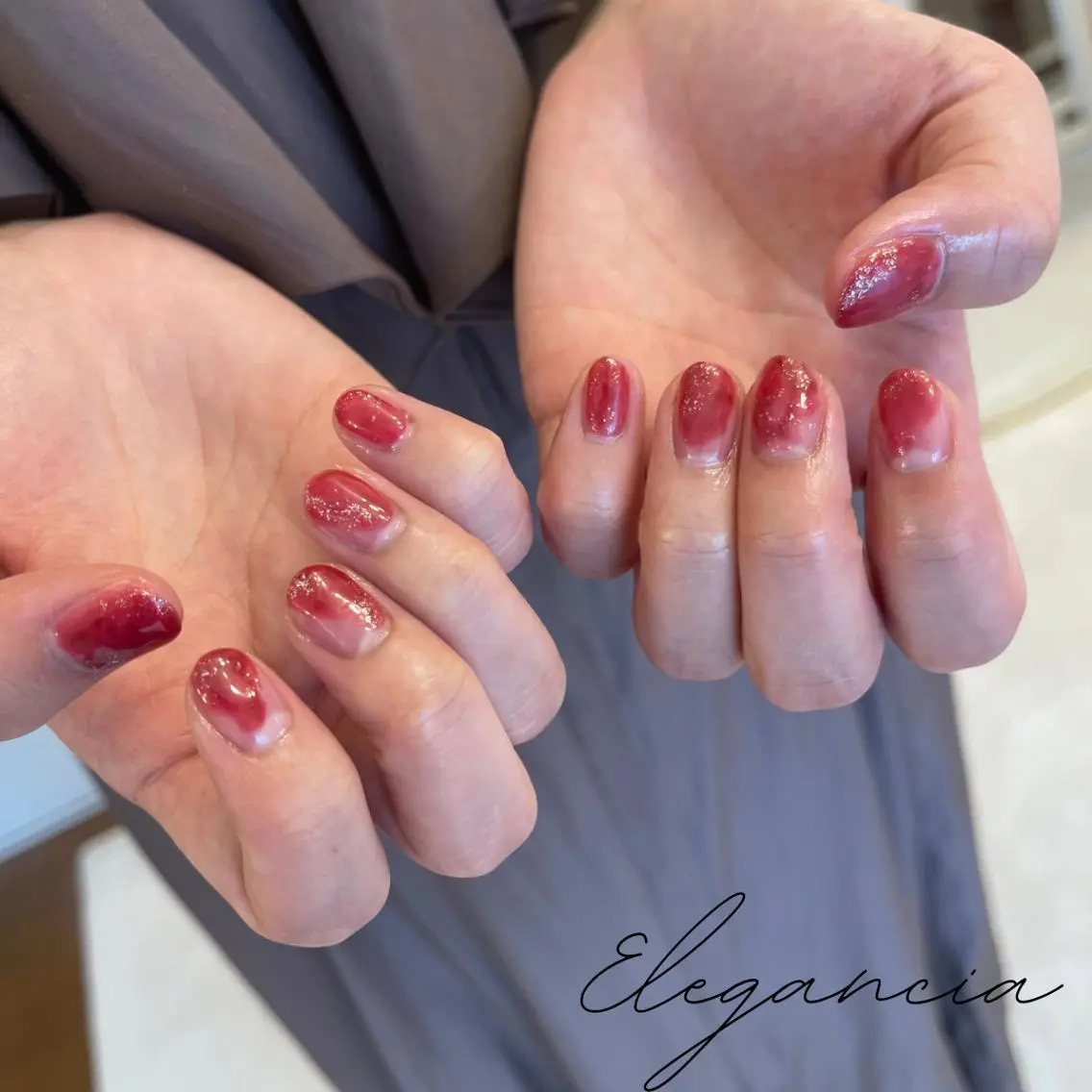 カラー ネイル ハンドネイル Elegancia. Hiromiのネイルデザイン