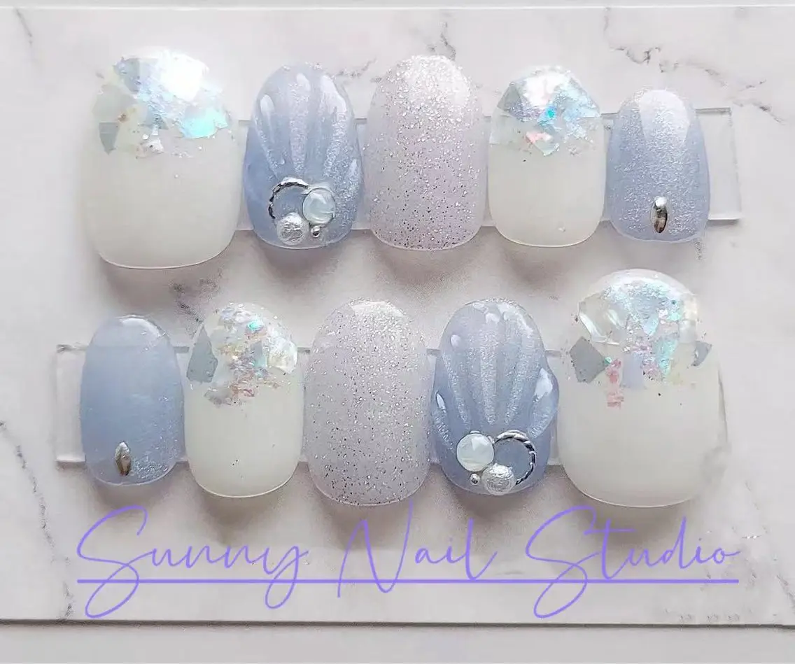 ネイル ハンドネイル ハンドケア sunnynail 小桃のネイルデザイン