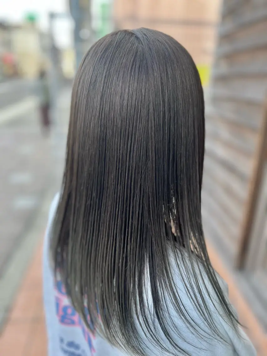 【当日予約OK🙆♀️】プラチナケアカラー"ベーシック髪質改善"の写真