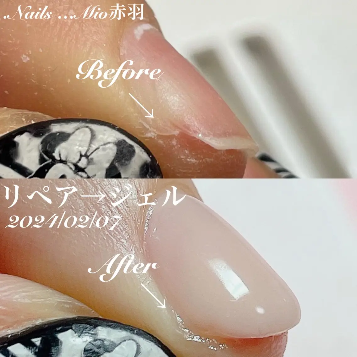 ネイル ジェルネイル ハンドネイル .Nails Mio 赤羽西ネイルサロンのネイルデザイン