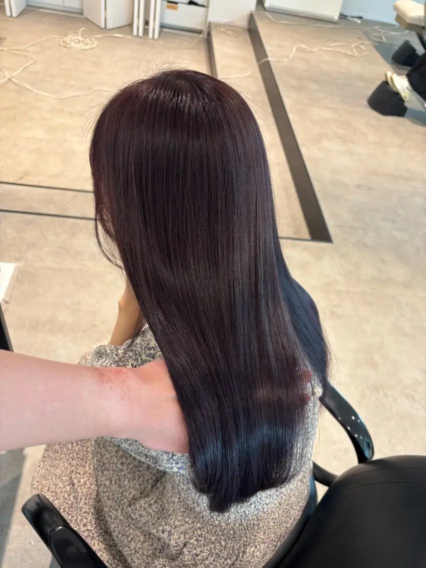 カラー 上品ヘア✖️艶髪 𝑅𝐼𝐾𝑈のヘアスタイル