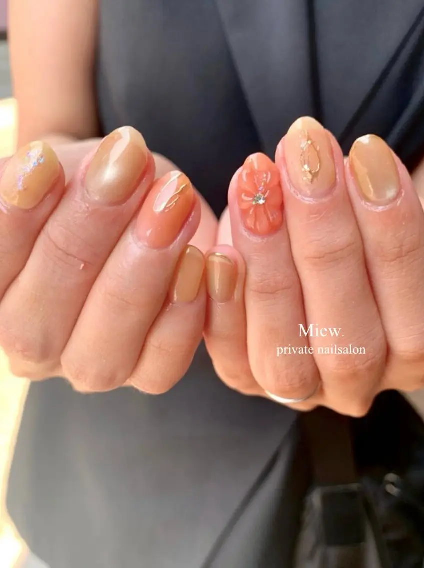 ネイル ブライダルネイル Mina🫧 【Miew.】のネイルデザイン