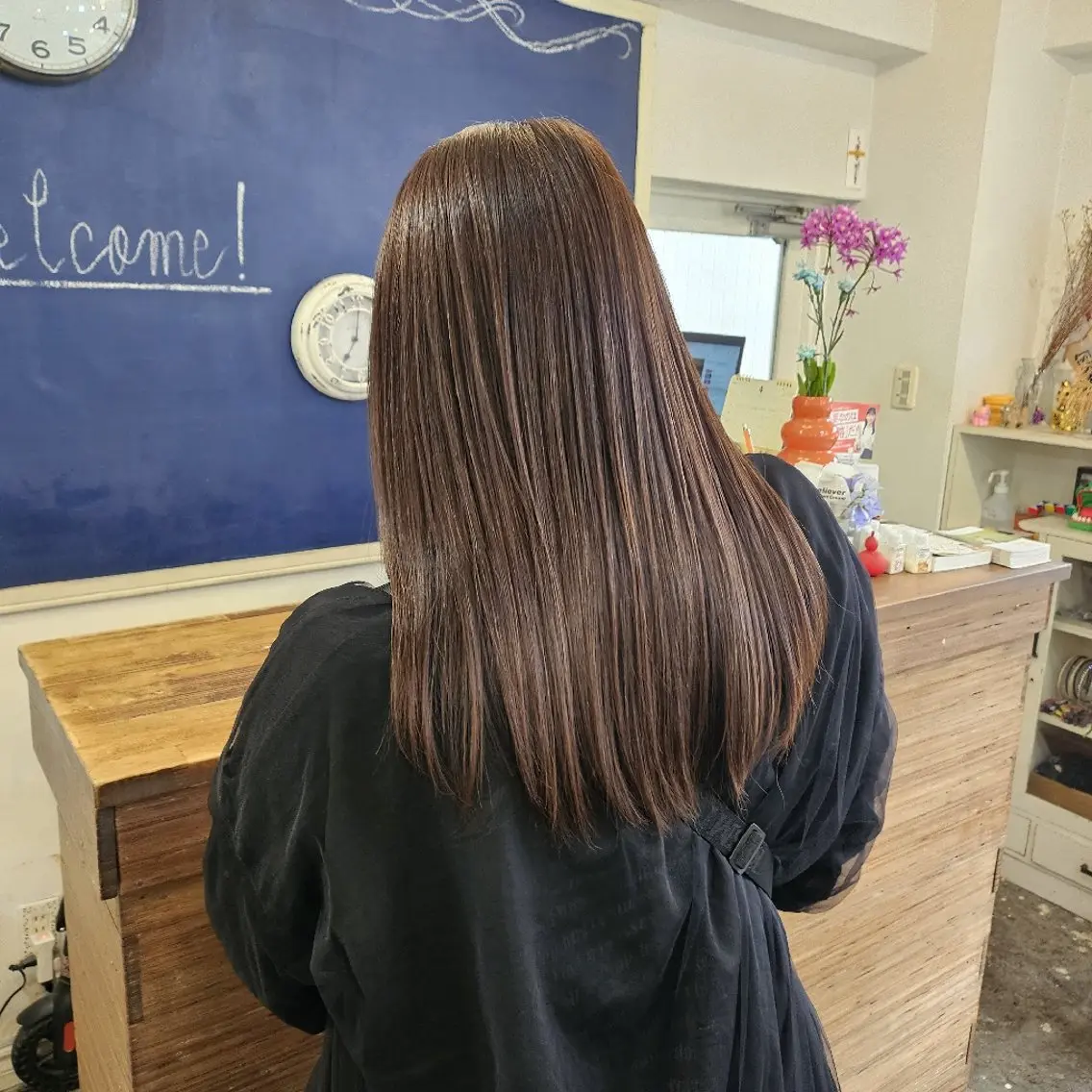 ロング 縮毛矯正 縮毛矯正 トリートメント あべかりん/原宿 /マツパ/ハイトーンのヘアスタイル
