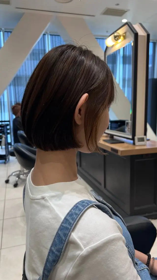 ショート GRANMASH 竹田  瑠依希のヘアスタイル