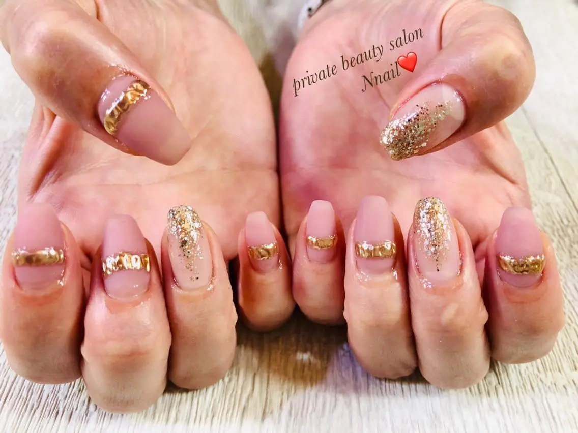 ネイル 持ち込み 🌿Nnail🌿 プライベートサロンのネイルデザイン