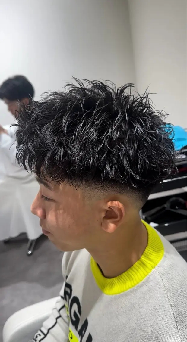 シークレットピンパーマ🤫の写真