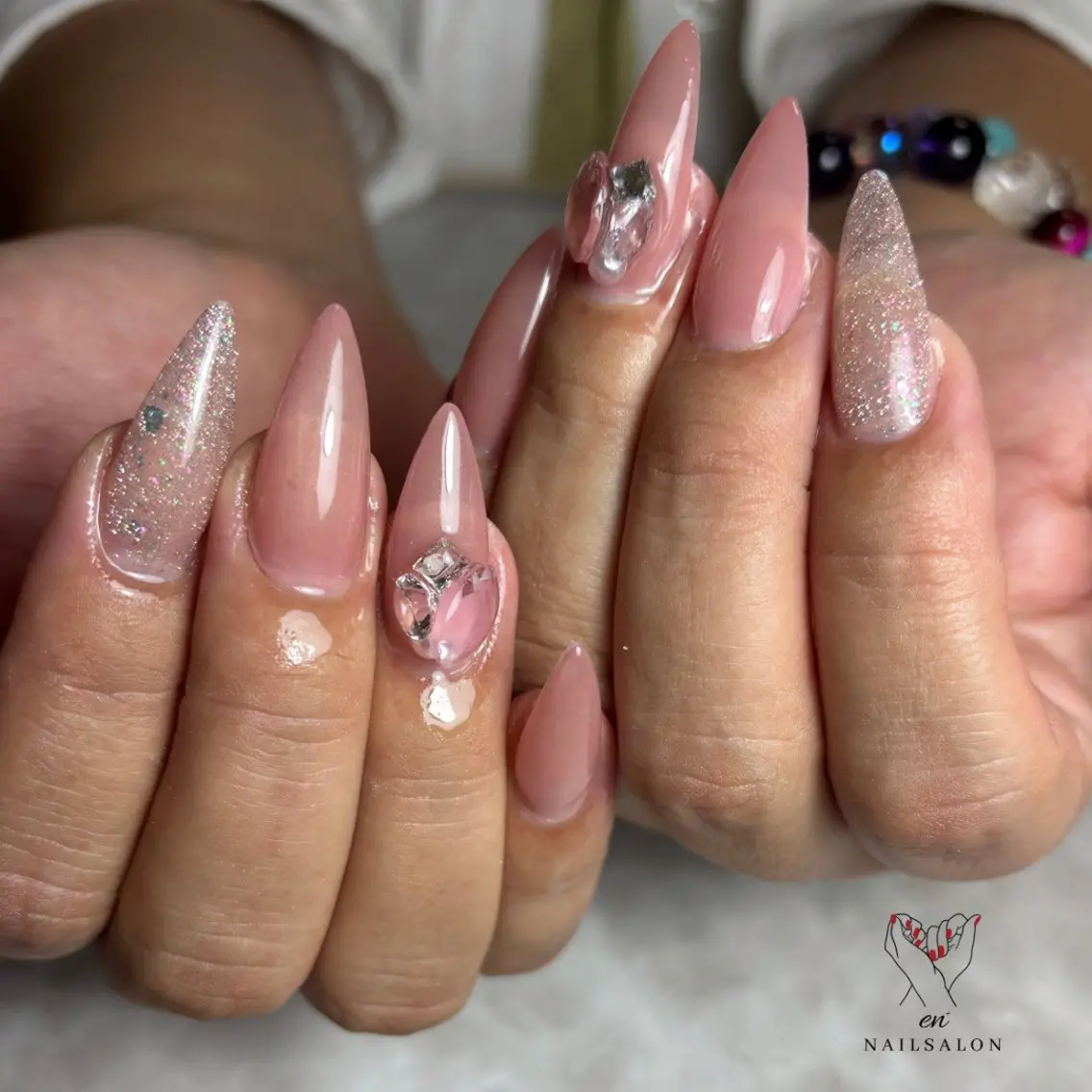 ネイル ハンドネイル NAILSALON en+沖縄市美原のネイルデザイン