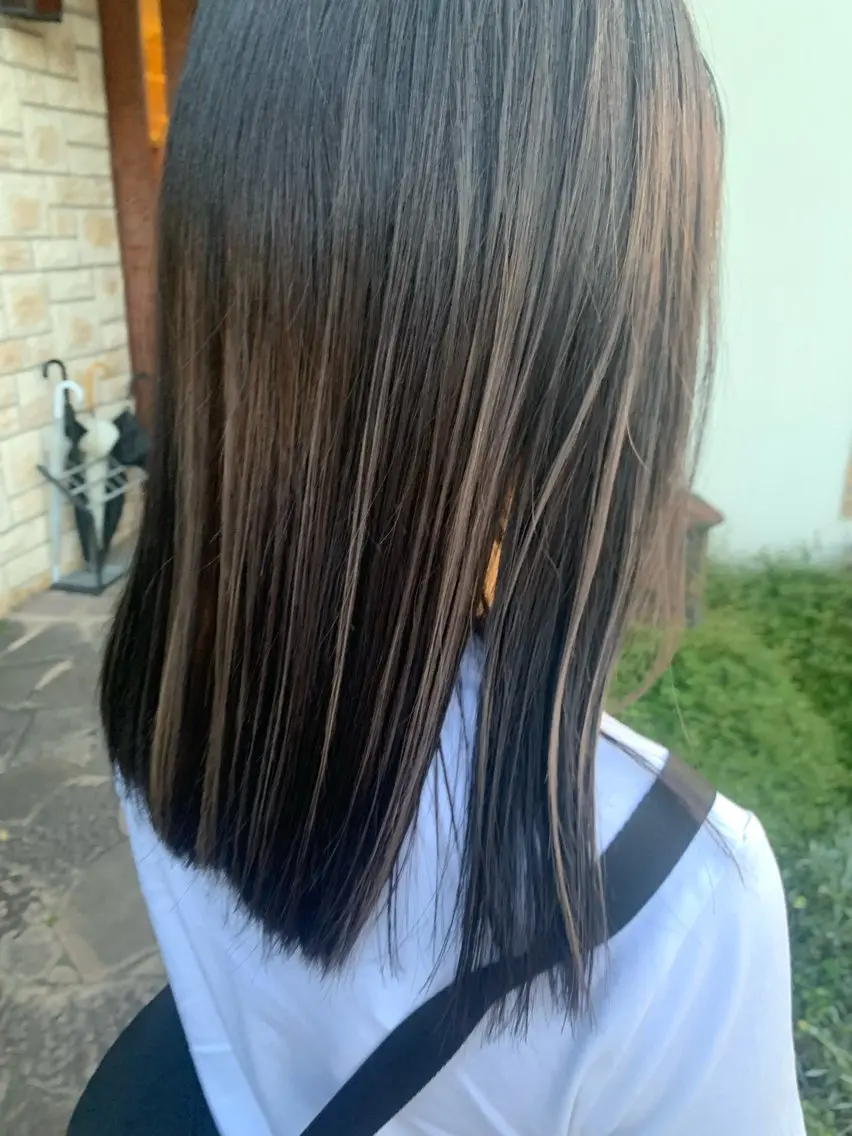 セミロング カラー Hair vita Namiのヘアスタイル