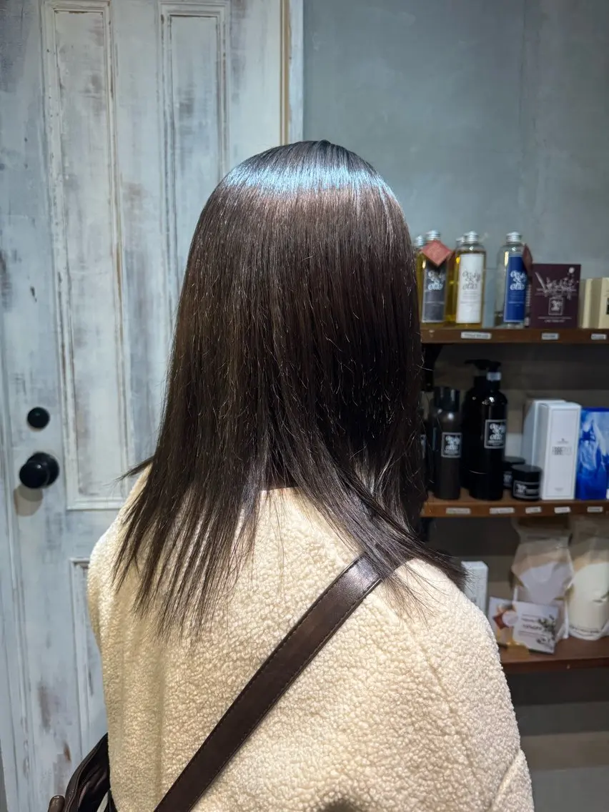 カラー ツヤ髪🫧似合わせ ✨あんどうゆうかのヘアスタイル