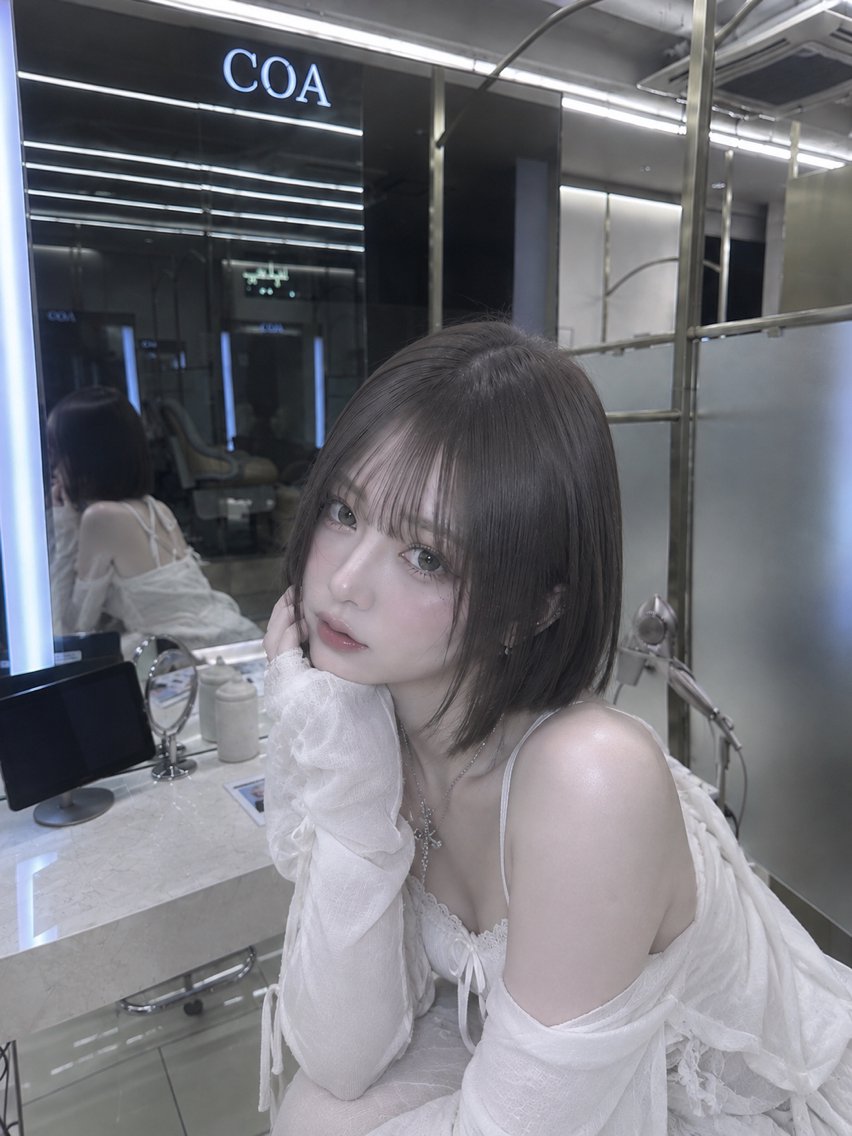 ショート 銀座/ボブ/ワンレン /透明感カラー/かいのヘアスタイル
