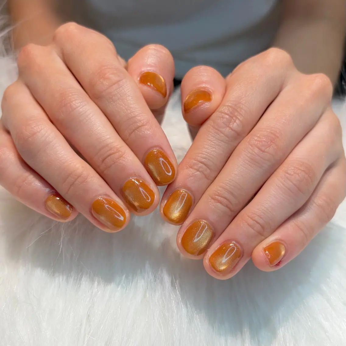 ネイル ハンドネイル MEI 🍑 nail OAKのネイルデザイン