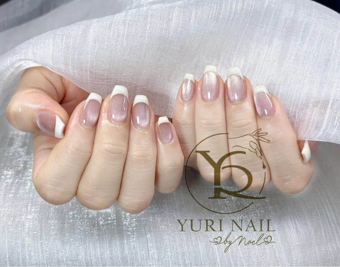 ネイル フレンチネイル ニュアンスネイル ワンカラーネイル ワンホンネイル ハンドネイル フットネイル ハンドケア YURI Nail NARITAのネイルデザイン