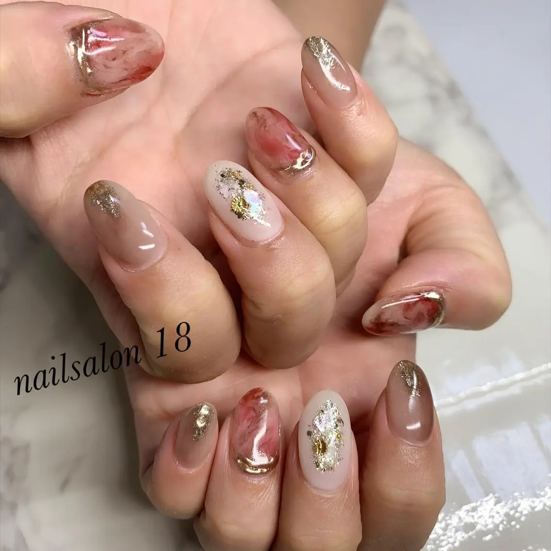 メンズ ネイル nail salon 18.のネイルデザイン