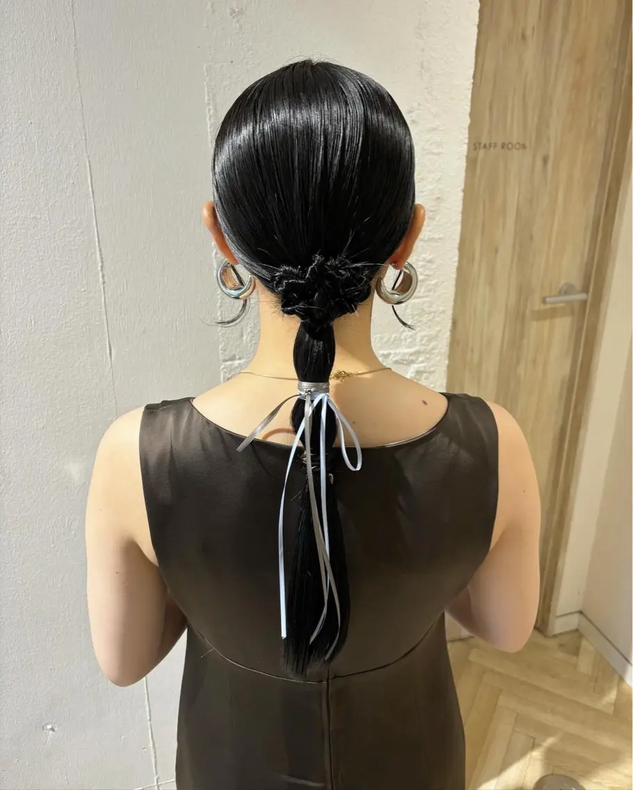 ヘアアレンジ ヘアセット サソウ ユリエ🥥のヘアスタイル