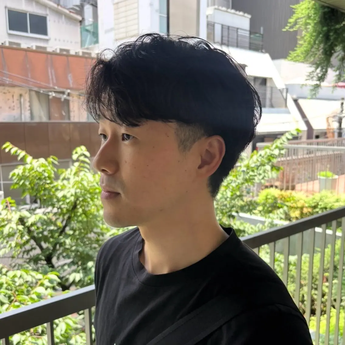 パーマ メンズ カット パーマ 【メンズ特化美容師】 RYO/梅田のヘアスタイル