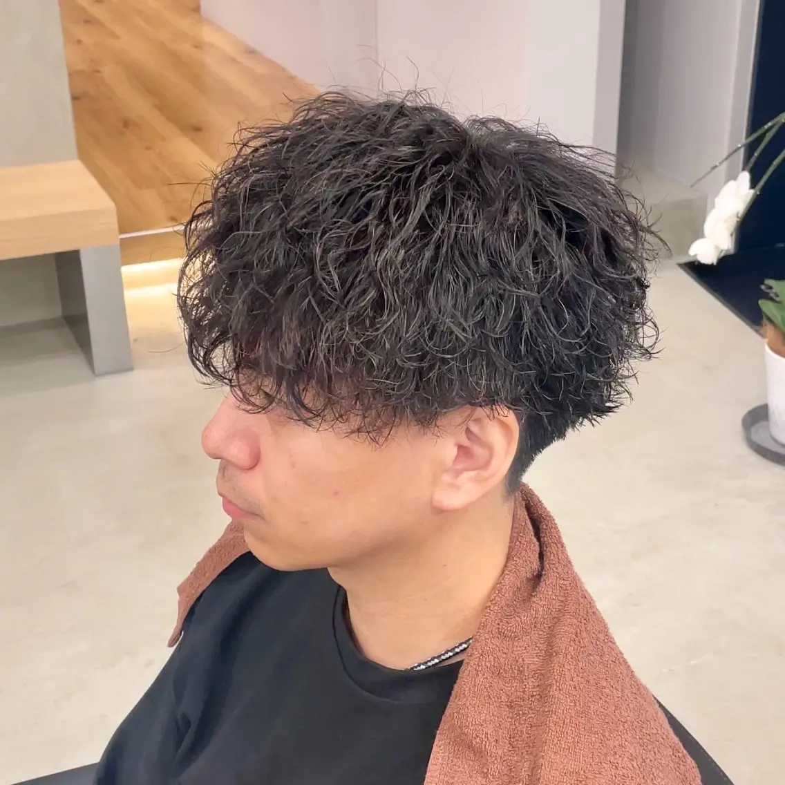 パーマ メンズ カット パーマ パーマ職人/ メンズ🔥高林拓斗のヘアスタイル