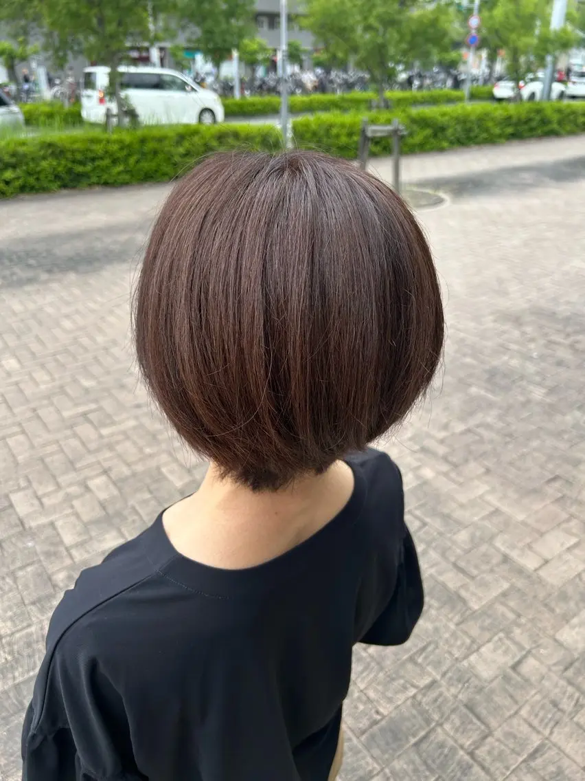 ショート カラー 江川 輝星のヘアスタイル