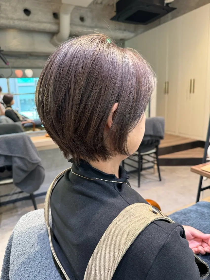 ショート カラー カット ヘアカラー 新宿 / Aujua ソムリエ🫧森田涼介のヘアスタイル