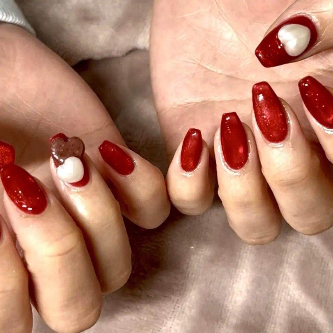 【時短チップ長さ出し10本メニュー💅】ワンカラー🌷の写真