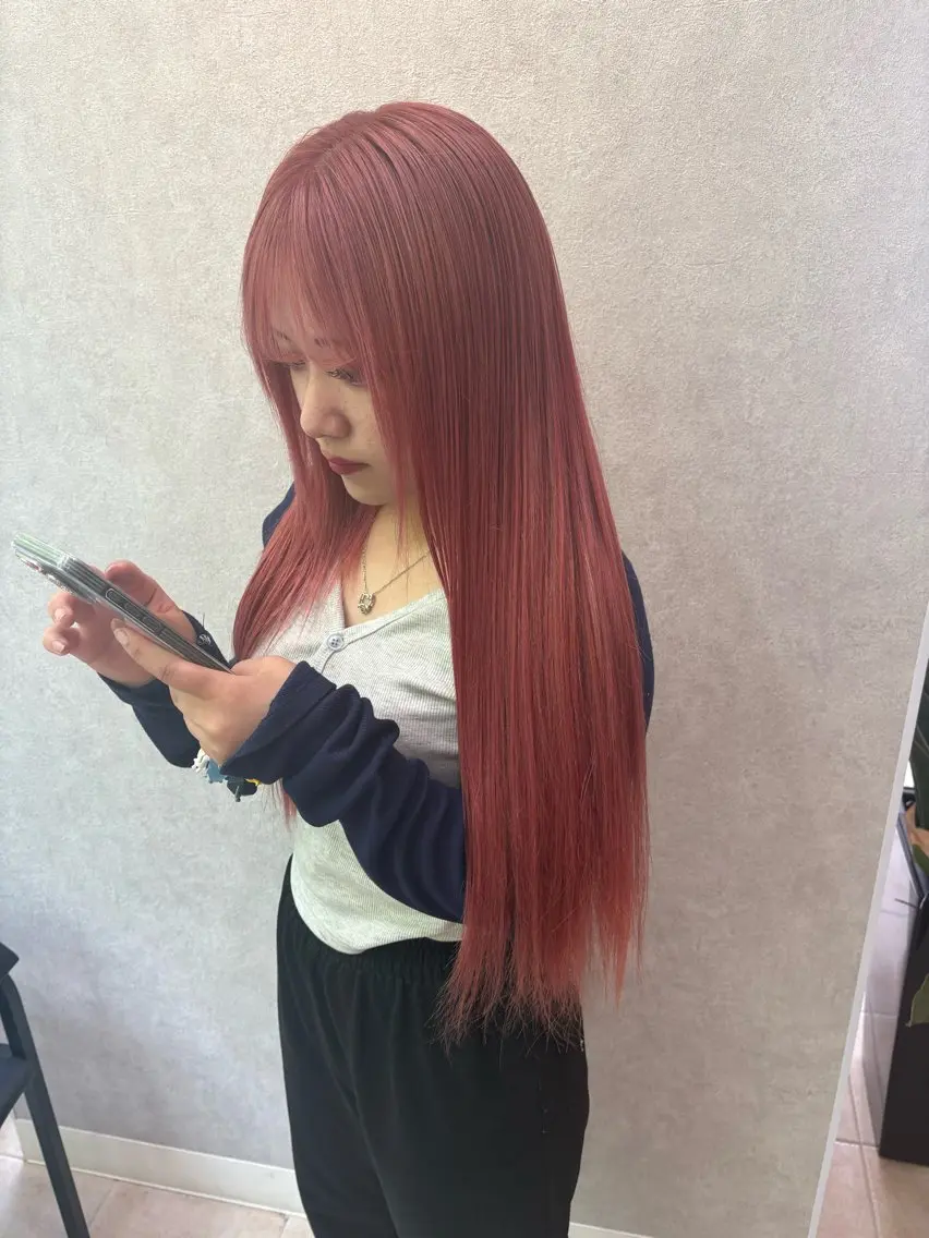 カラー ひがし のののヘアスタイル