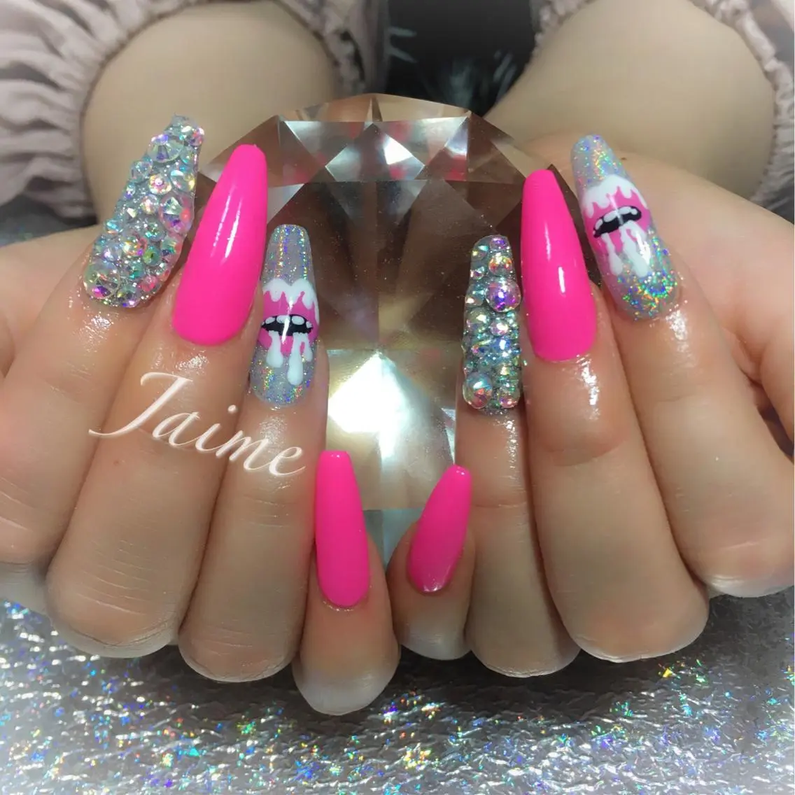 ロング Jaime Yuiのネイルデザイン
