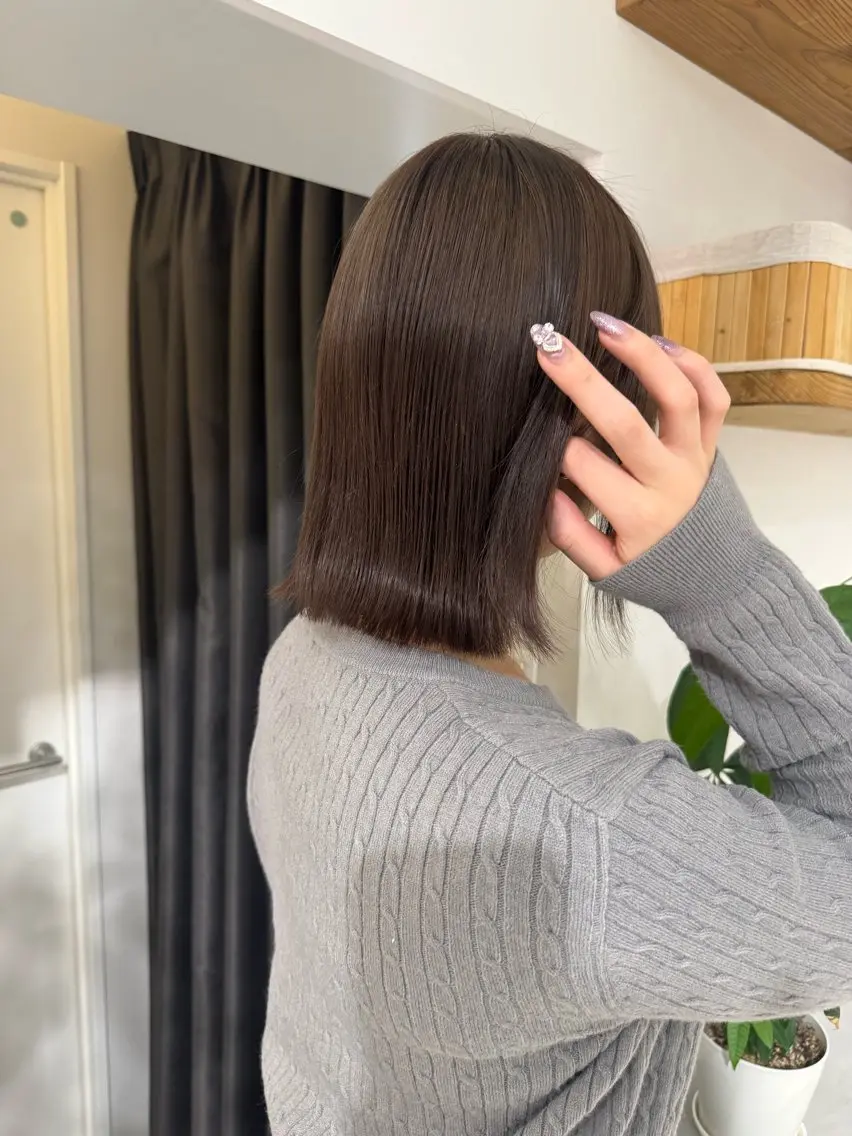 カラー ヘアカラー 中澤 眸乃のヘアスタイル