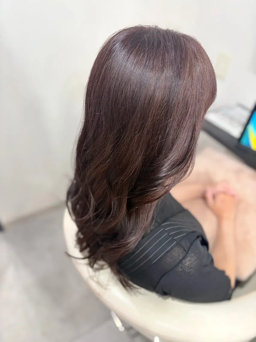 カラー ヘアカラー ストレート/カラー 特化雪本☃️のヘアスタイル