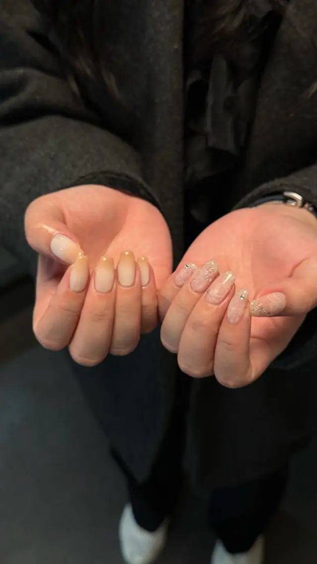 ネイル グラデーション レース kaoネイル /青山のネイルデザイン